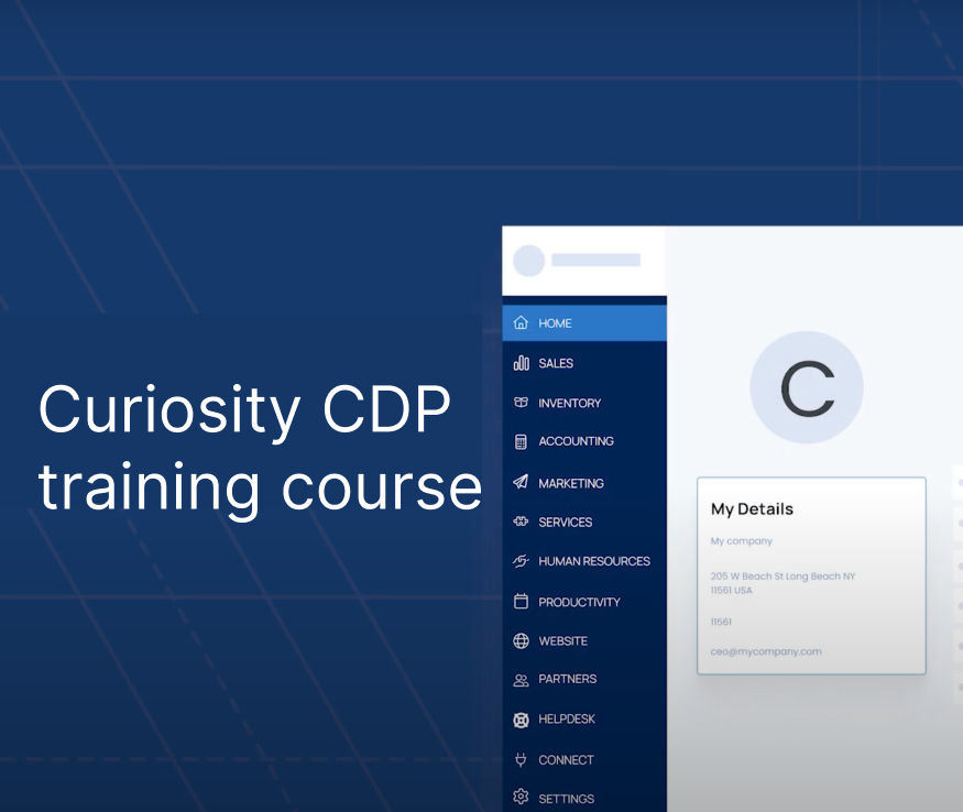 Curiosity CDP training course